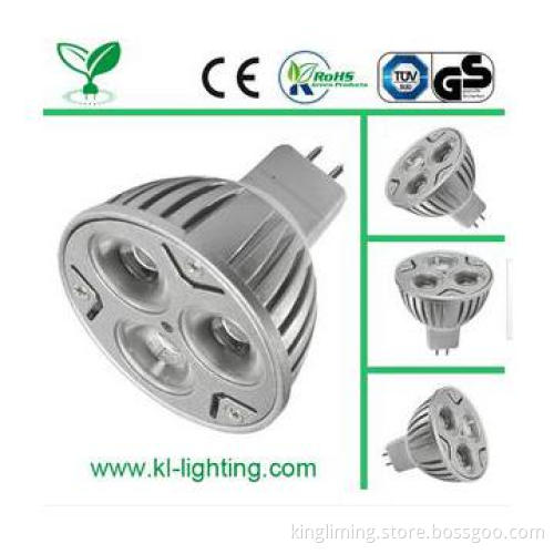 3W Epistar MR16 LED lamps with UL & CE & RoHS